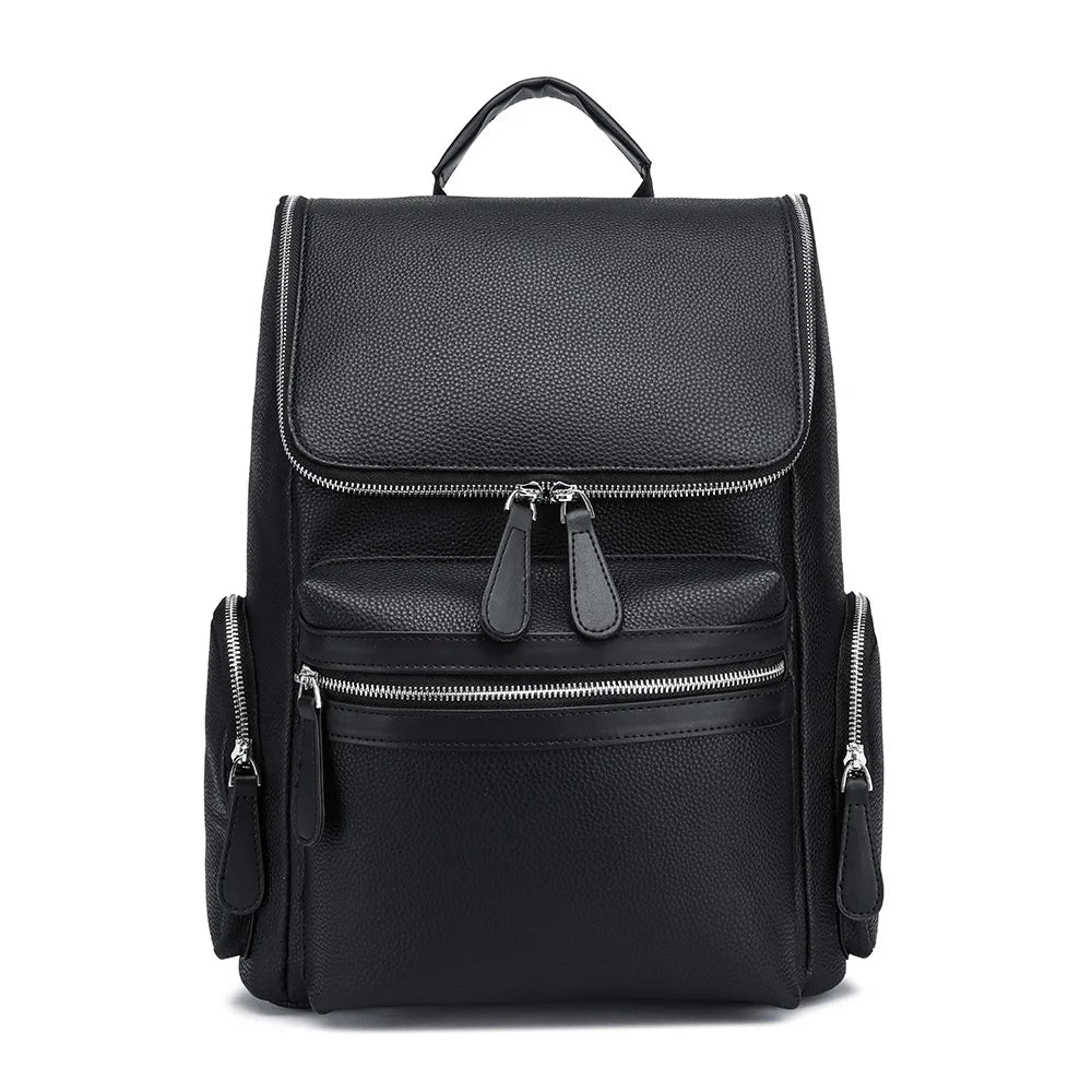 Alligator Leather Men's Backpack Business Laptop Bag Men Large Capacity Travel Backpacks Schoolbag Rucksack Student School Bag