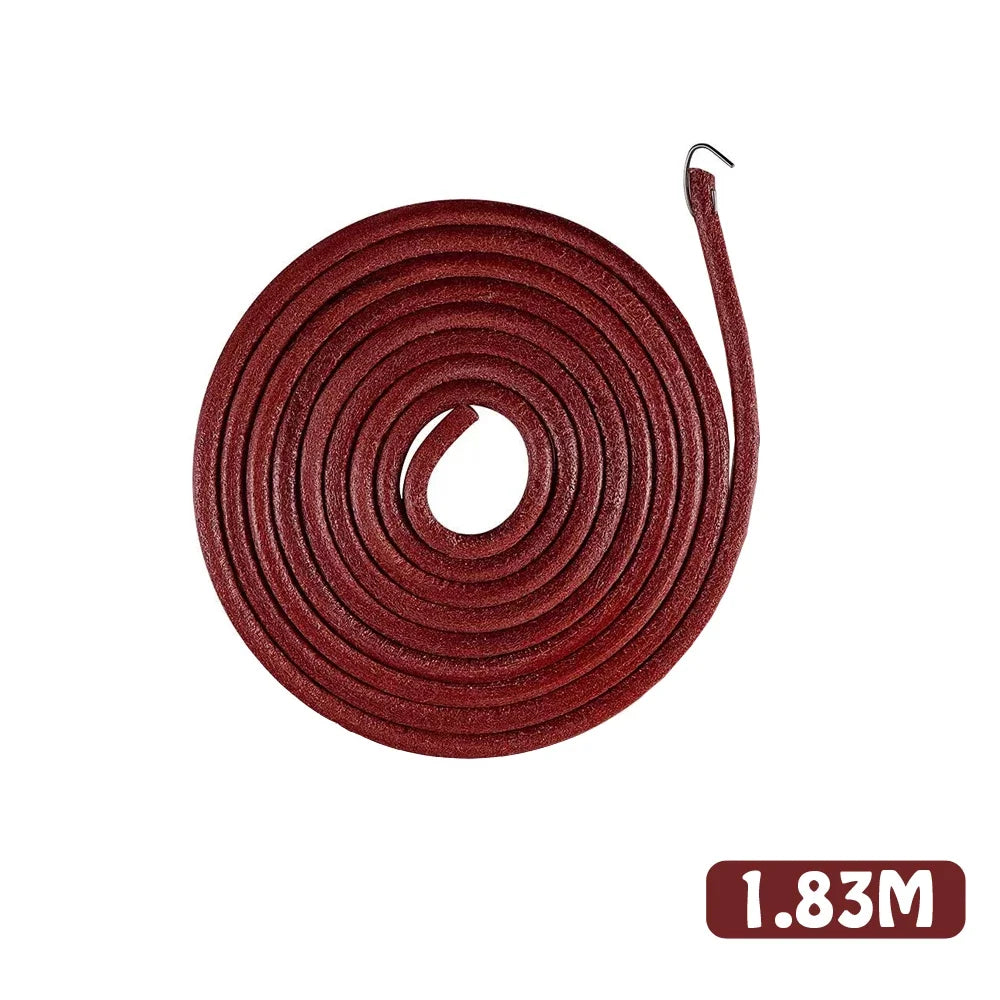 1X Leather Belt Treadle Parts with Hook for Singer Sewing Machine Household Home Old Sewing Machines Sewing Tools Accessories