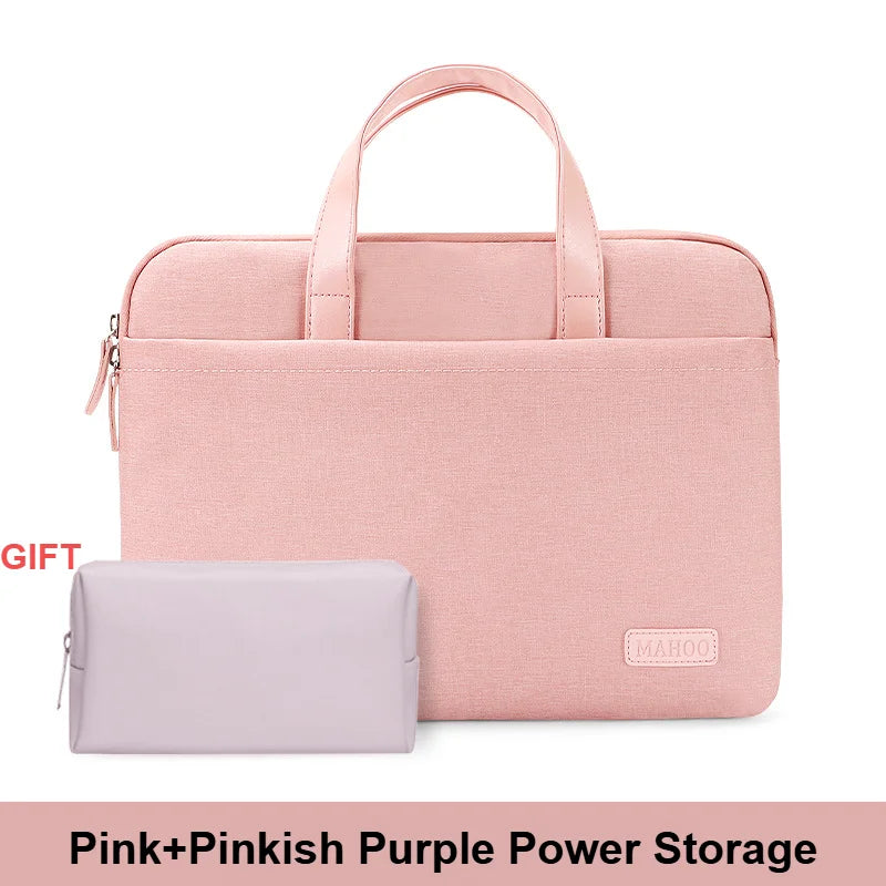 Portable Laptop Bags with Power Storage Case for 13-16 Inch Macbook Huawei Asus Dell Business Light Laptop Briefcase Bag Gifts