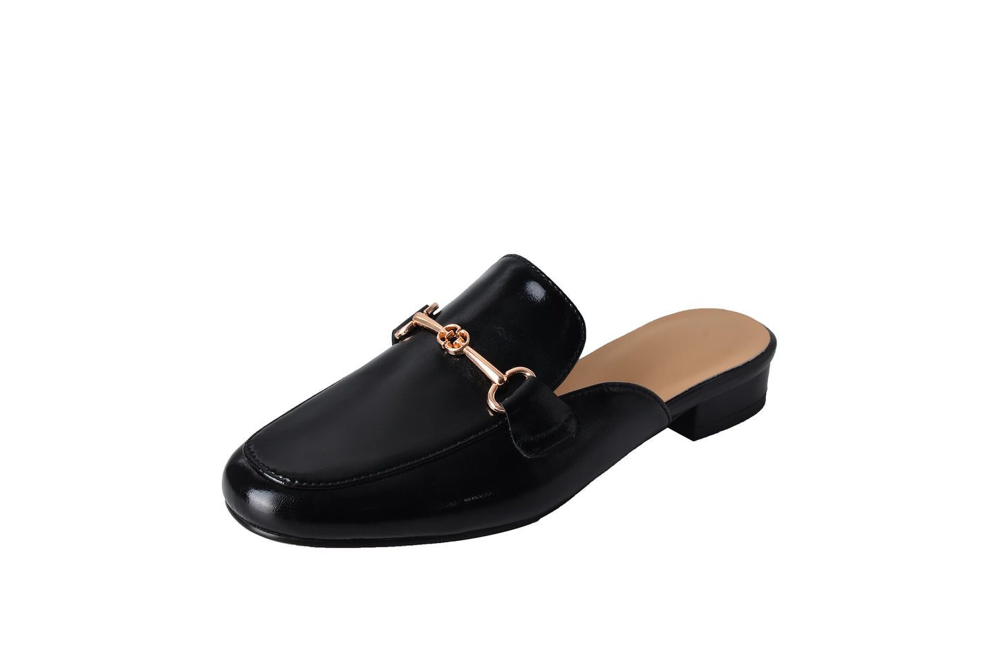 Genuine leather shoes women mules slipper Cover Toe Elegant Slippers summer Simple Casual Loafers