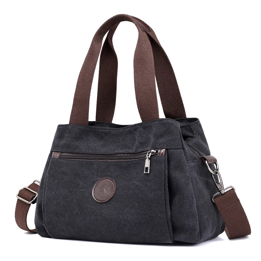 Women's Canvas Bag Handbags Shoulder Bags Messenger Bags Crossbody Bags Tote Large Capacity Work Bags bags for women