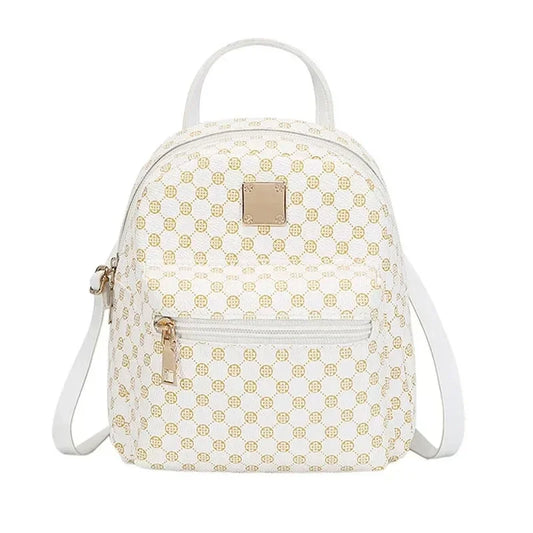 Women's Handbag Single Shoulder Crossbody Bag Double Shoulder Backpack Fashion All-matching Large Capacity Leisure Backpack