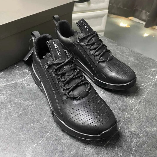 Leather Shoes Men Luxury Brands Designer Trekking Casual Sneaker Stylish Outdoor Athletic Walking Sports Business Young Menswear