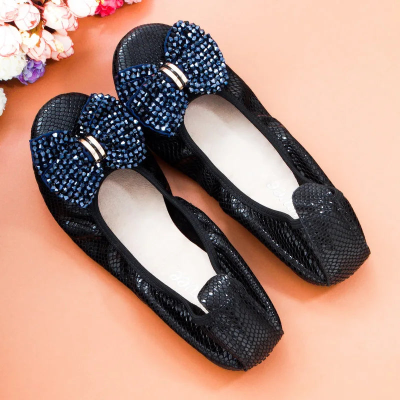 Women Shoes Soft Leather Zapatos Mujeres Their Flat Shoes Women Slip On Loafers Women's Comfortable Causal Flats Female Footwear