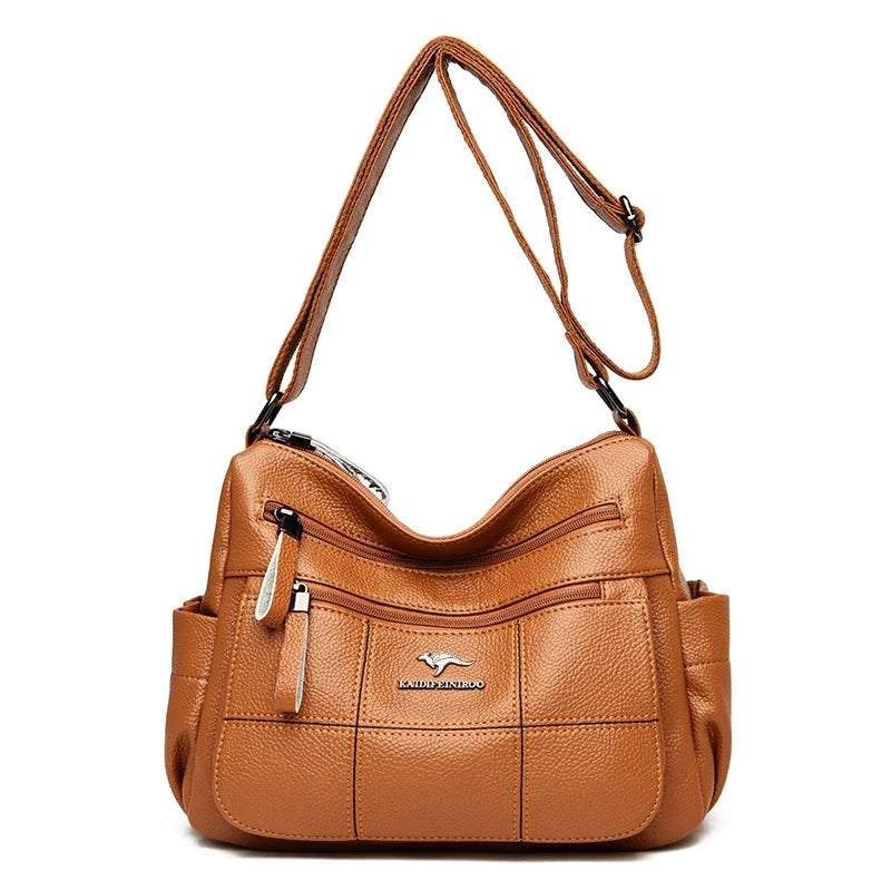 High Quality Leather Handbags Women Bags Luxury Brand Designer Shoulder Crossbody Hand Bags for Women 2026 Purses and Handbags