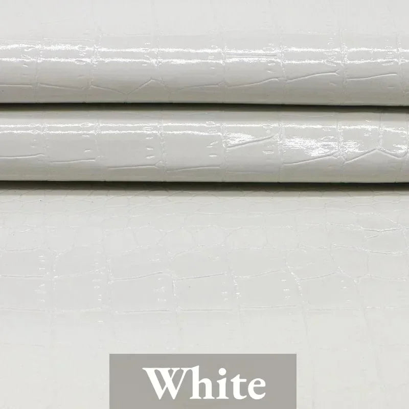 Crocodile Texture Self Adhesive Artificial Leather Repair Patch Repairing Sofas Furniture Seats DIY Leather Synthetic Leather