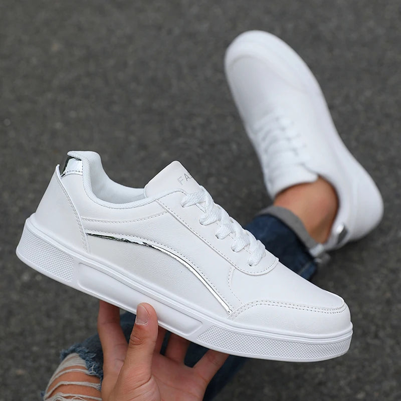 Men Casual Sneakers Leather Platform Sneakers for Women Classics Comfort Skateboarding Shoe Non-Slip Zapatillas Hombre Men Shoes