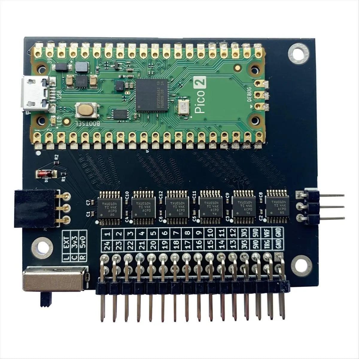 (Limited Stock)Logic Analyzer V6.0 RP2350 2 400MHz 24 Channel Logic Analyser Software is Available for , OSX and Linux