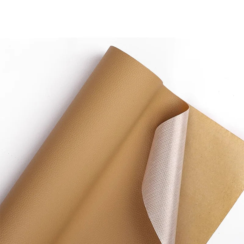 PU Leather Artificial Synthetic Leather Repair Patches Wear-resistant Self Adhesive Fix Stickers for Sofa Car Seat Refurbish