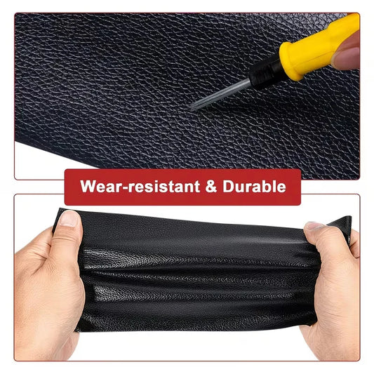 Durable Self-Adhesive Faux Leather Repair Tape PU Patch Sticker with Strong Glue for Auto Interior Couch and Chair Repair