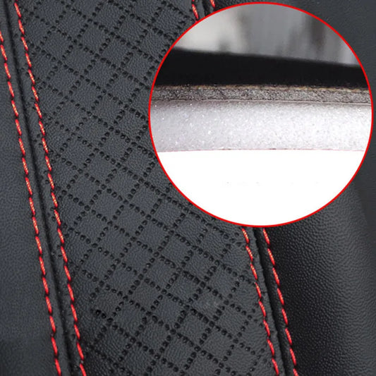Car accessories seat belt PU Leather Safety Belt Shoulder Cover Breathable Protection Seat Belt Padding Pad Auto Interior Access