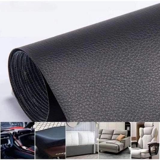 Waterproof and Soft Faux Leather DIY Self-Adhesive Leather Film Suitable for Sofa Repair and Leather Furniture