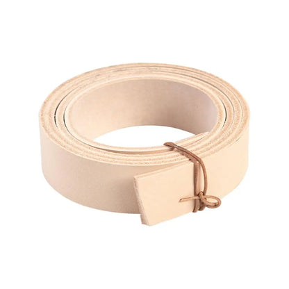 WUTA Vegetable Tanned Leather Belt Blank Shoulder Strap Making Genuine Leather Belt Strip For DIY Backpack Should Bag Handle