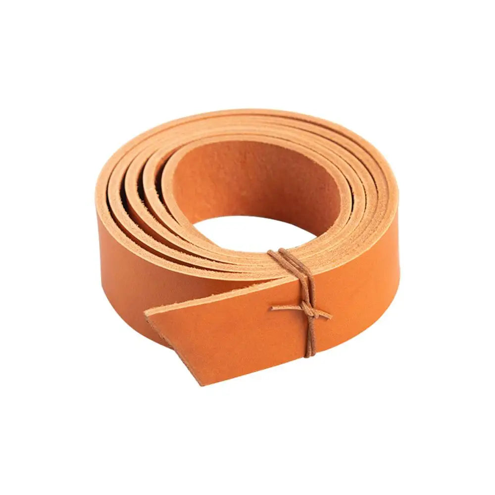 WUTA Vegetable Tanned Leather Belt Blank Shoulder Strap Making Genuine Leather Belt Strip For DIY Backpack Should Bag Handle