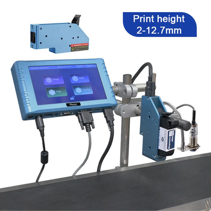 High Definition Multilingual 260E Online Inkjet Printer Digital Label Logo Date Batch Number Tij Coding Inkjet Printing Machine
