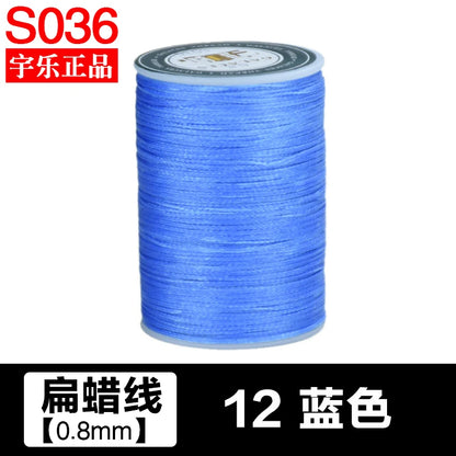 90m 0.8mm Waxed Thread Repair Cord String Sewing Leather Hand Wax Stitching DIY Thread For Case Arts Crafts Handicraft Tool