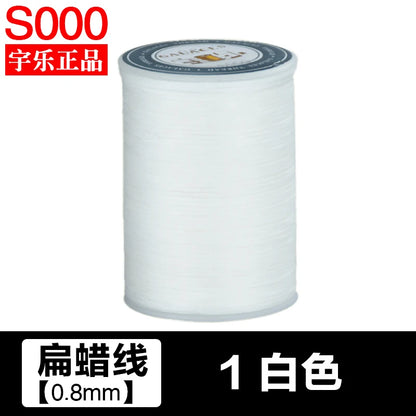 90m 0.8mm Waxed Thread Repair Cord String Sewing Leather Hand Wax Stitching DIY Thread For Case Arts Crafts Handicraft Tool