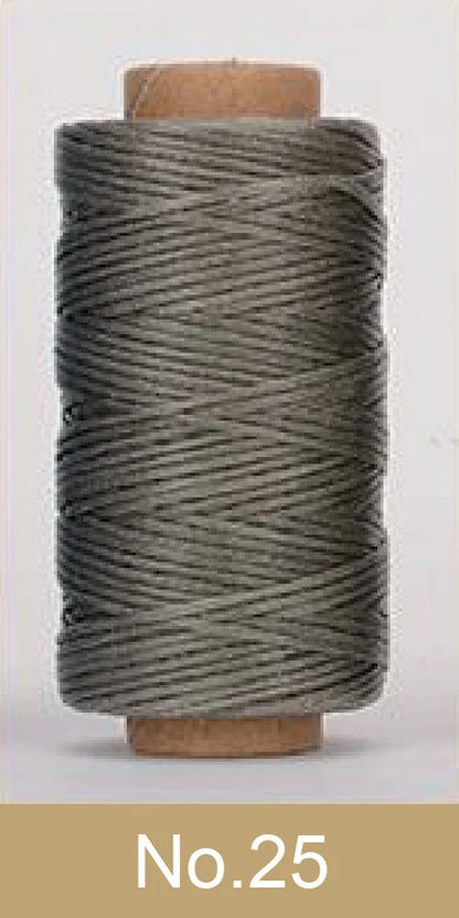 50m 0.8mm Leather Sewing Waxed Thread Wax Cord String Hand Stitching Craft DIY