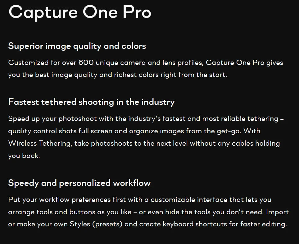 Win Send Download Link Mastering Raw Development, Image Processing, and Asset Management Capture One Pro