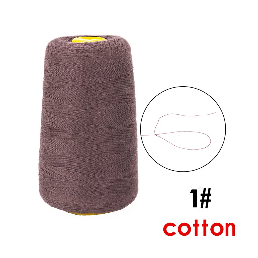 Alileader 1500M Nylon Hair Weaving Thread For Hair Sew In Black Cotton Thread For Sewing Machine Nylon Thread For Sewing Clothes