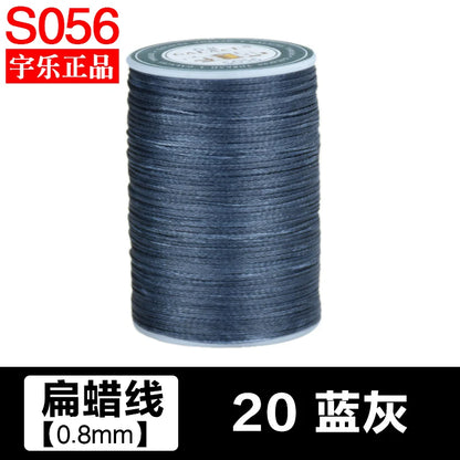 90m 0.8mm Waxed Thread Repair Cord String Sewing Leather Hand Wax Stitching DIY Thread For Case Arts Crafts Handicraft Tool