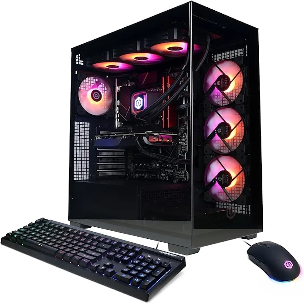 BRANDNEW CYBERP0WERPC Gamer Xtreme VR GamingPC, Intel Core i9-14900KF 3.2GHz 12GB, 32GB DDR5, 2TB PCIe Gen4 SSD,GeForce RTX 4070