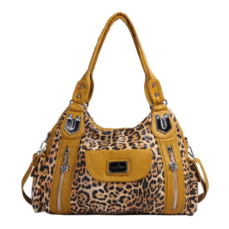 Brand Luxury Women Handbags 2021 High Quality Soft Leather Shopping Tote Bag Multifunction Large Capacity Messenger Shoulder Bag