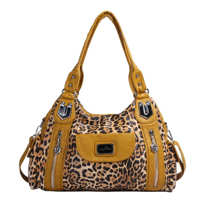 Brand Luxury Women Handbags 2021 High Quality Soft Leather Shopping Tote Bag Multifunction Large Capacity Messenger Shoulder Bag