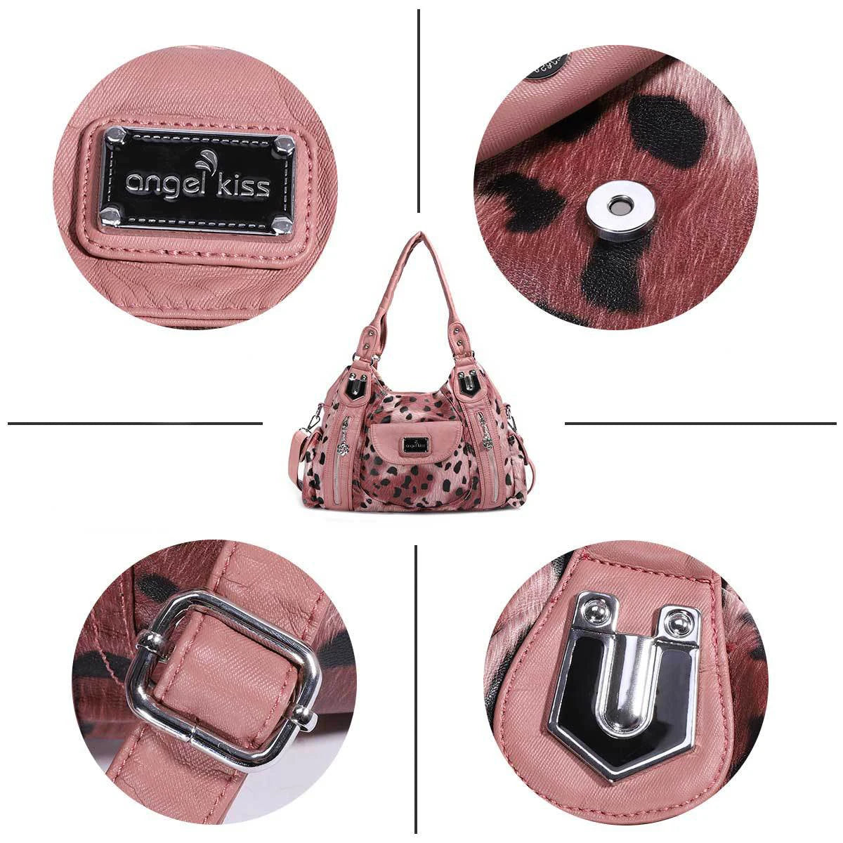 Brand Luxury Women Handbags 2021 High Quality Soft Leather Shopping Tote Bag Multifunction Large Capacity Messenger Shoulder Bag