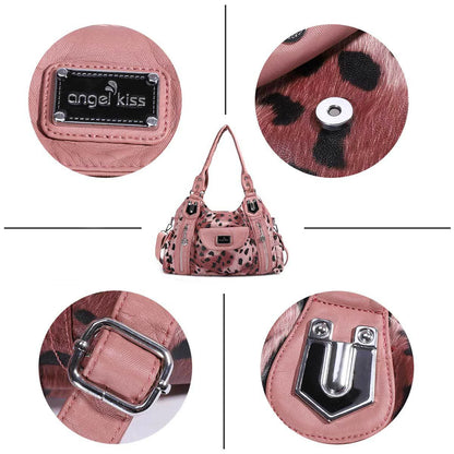 Brand Luxury Women Handbags 2021 High Quality Soft Leather Shopping Tote Bag Multifunction Large Capacity Messenger Shoulder Bag