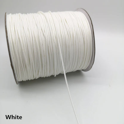 5 yards 1.5mm Waxed Thread For DIY Jewelry Making  String Rope  Leather Sewing Hand Wax Stitching #RoLi