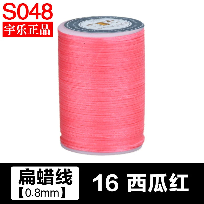 90m 0.8mm Waxed Thread Repair Cord String Sewing Leather Hand Wax Stitching DIY Thread For Case Arts Crafts Handicraft Tool