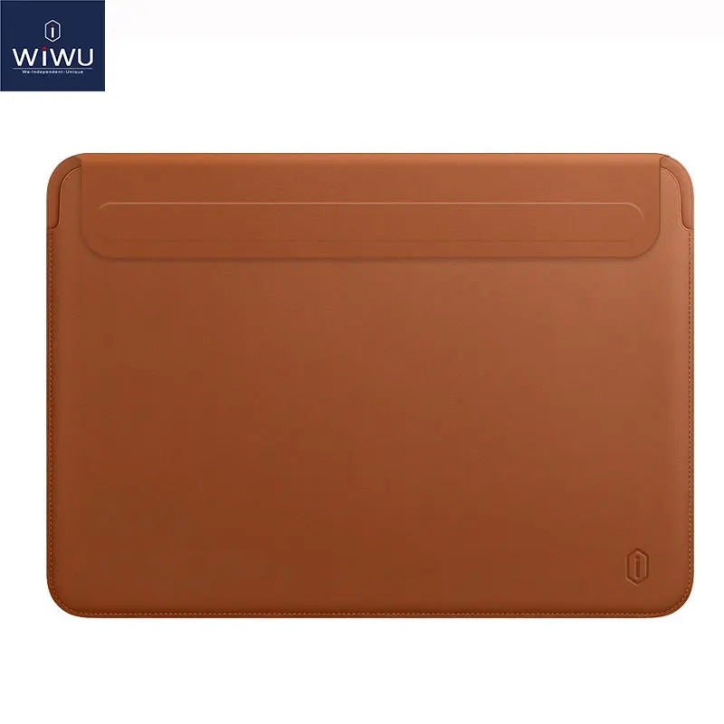 Newest Laptop Sleeve for MacBook Air 15.3 2026 Air 13.6 M5 M4 PU Leather Laptop Carry Sleeve for MacBook Pro 14 M5 Laptop Bags