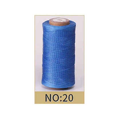 50M 0.8Mm Thickness Waxed Thread For Leather Waxed Cord For Diy Handicraft Tool Hand Stitching Thread Flat Waxed Sewing Line