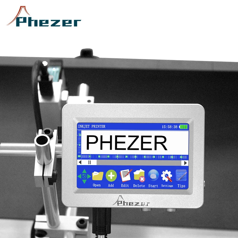 Portable Handheld Inkjet Batch Code Printer Hand Jet Handy Printer for Color Logo Printing
