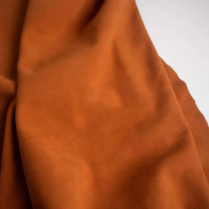 High quality goat skin leather Genuine leather material suede face leather soft 0.8 to 1.1mm thick whole skin real leather craft