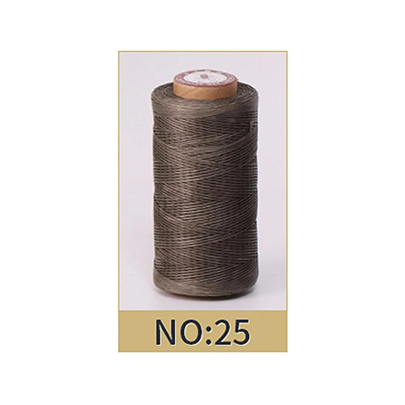 50M 0.8Mm Thickness Waxed Thread For Leather Waxed Cord For Diy Handicraft Tool Hand Stitching Thread Flat Waxed Sewing Line