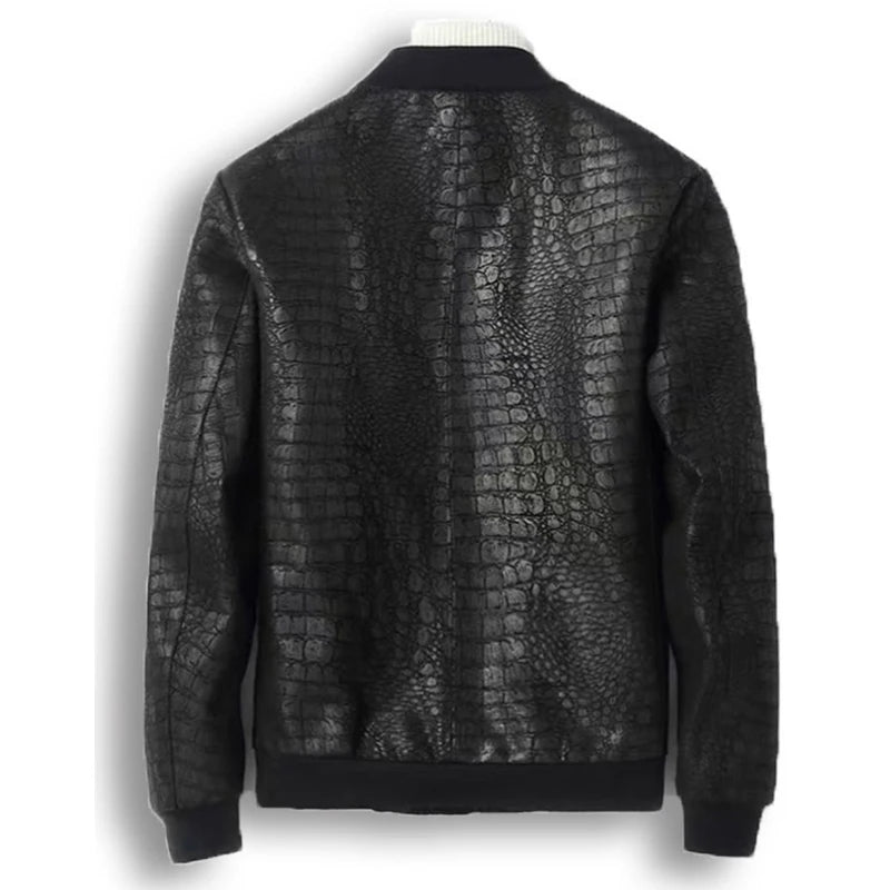 Spring/Winter Genuine Leather Jacket For Men Male High End Sheepskin Business Leisure Motorcycle Thin Coat Chaquetas Hombre