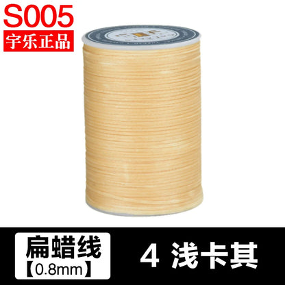 90m 0.8mm Waxed Thread Repair Cord String Sewing Leather Hand Wax Stitching DIY Thread For Case Arts Crafts Handicraft Tool