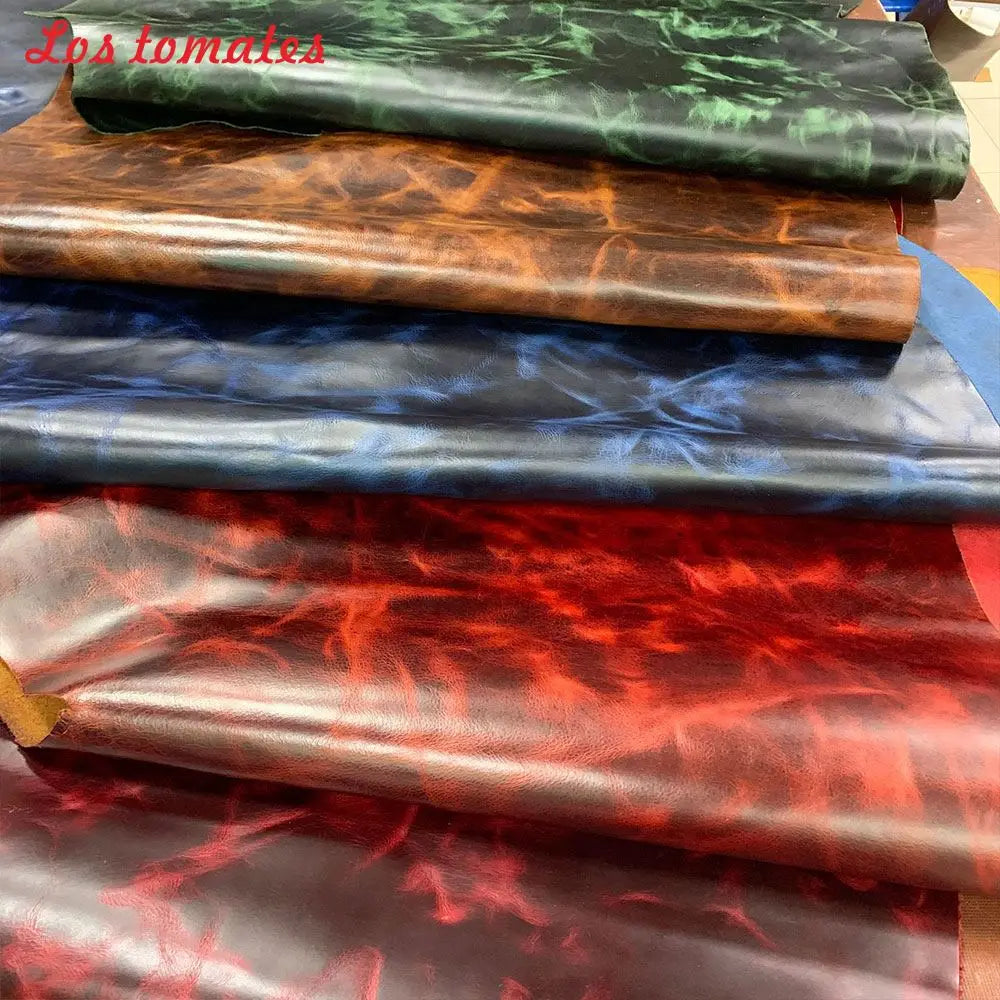 Natural Leather 1.8mm Oil Wax Tanned Cowhide Material Fabric Piece Genuine Leather Wallet Handbag Shoes DIY Leather Craft