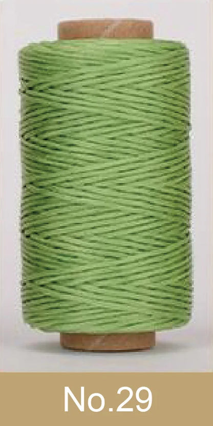 50m 0.8mm Leather Sewing Waxed Thread Wax Cord String Hand Stitching Craft DIY
