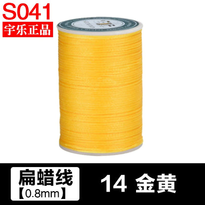 90m 0.8mm Waxed Thread Repair Cord String Sewing Leather Hand Wax Stitching DIY Thread For Case Arts Crafts Handicraft Tool