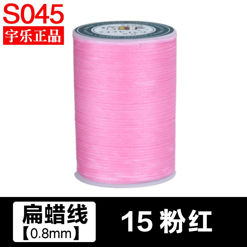 90m 0.8mm Waxed Thread Repair Cord String Sewing Leather Hand Wax Stitching DIY Thread For Case Arts Crafts Handicraft Tool