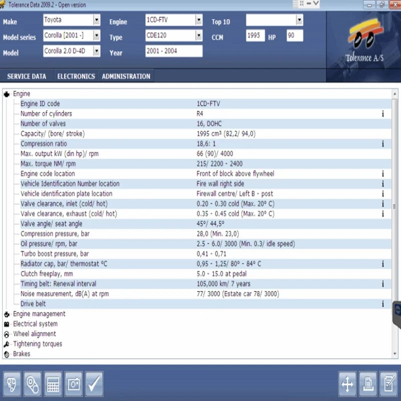 Auto Repair Software Tolerance Data 2009.2 Auto Repair Program Data with Free Keygen Install Video Guide Car Repair Software