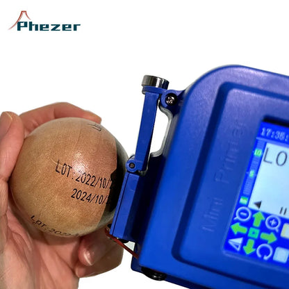 Fast Dry Portable 12 7Mm Mini Handheld Printer for Small Business Inkjet Printer