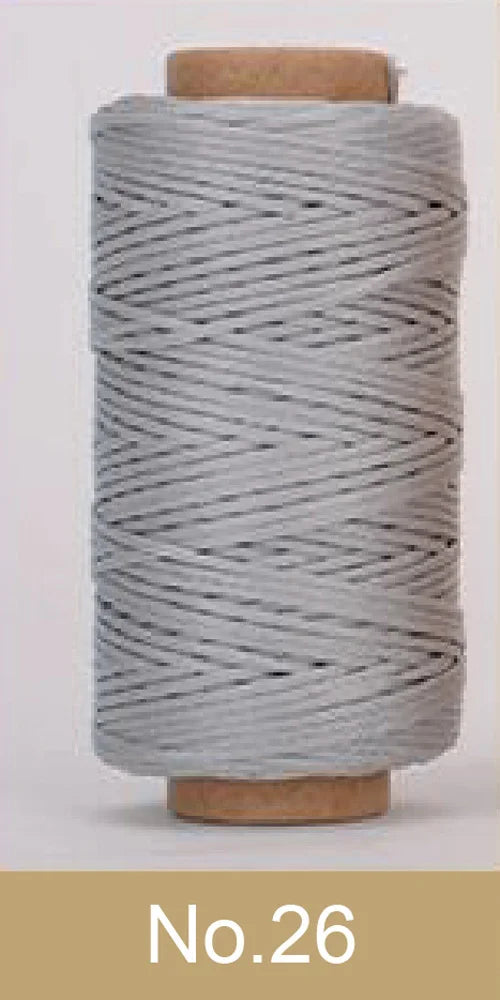 50m 0.8mm Leather Sewing Waxed Thread Wax Cord String Hand Stitching Craft DIY