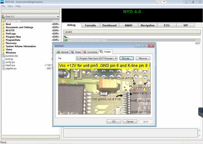 2025 Hot Auto Repair Software Latest 2017 NYO 4 Full Database Airbag+ Carradio+ Dashboard+ IMMO+ Navigation Free remote install