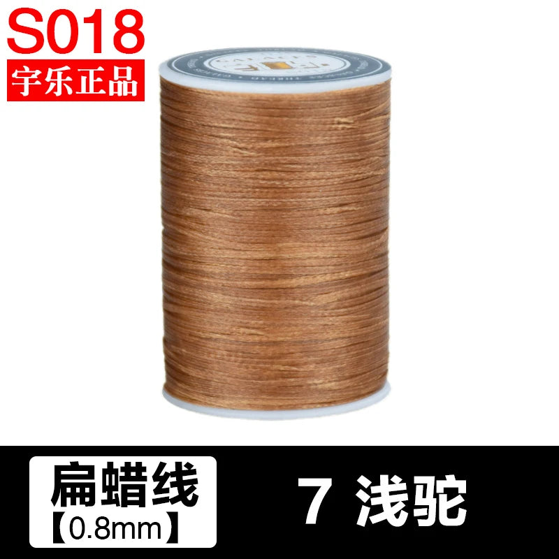 90m 0.8mm Waxed Thread Repair Cord String Sewing Leather Hand Wax Stitching DIY Thread For Case Arts Crafts Handicraft Tool