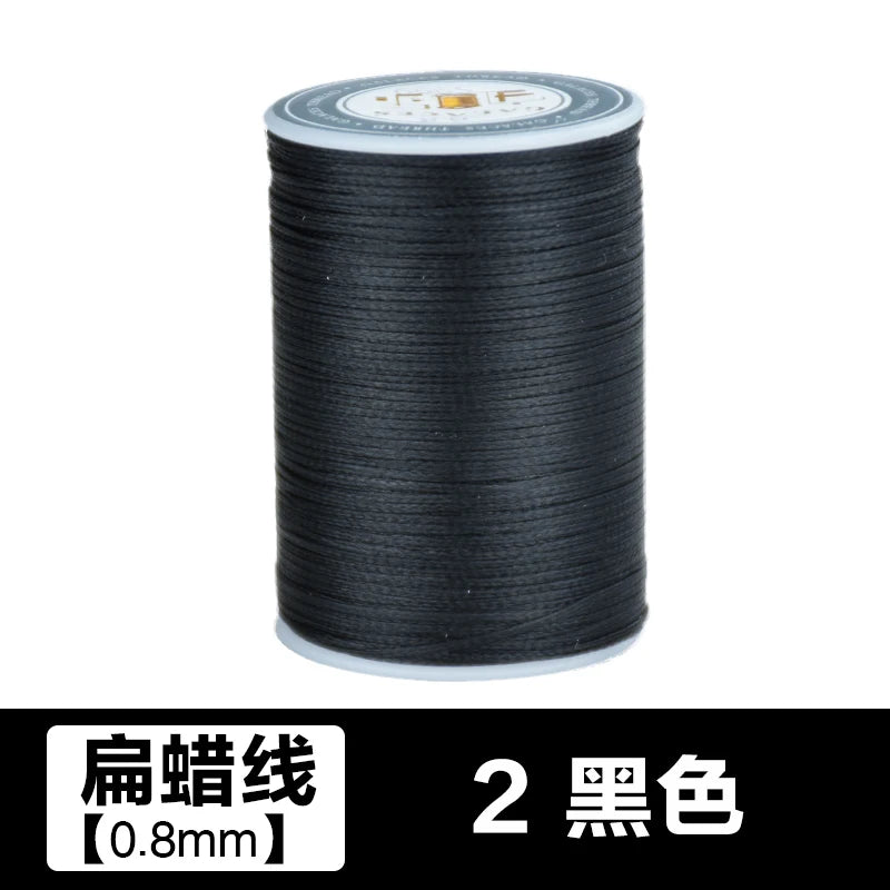 90m 0.8mm Waxed Thread Repair Cord String Sewing Leather Hand Wax Stitching DIY Thread For Case Arts Crafts Handicraft Tool