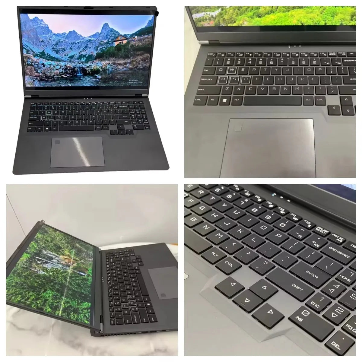 High Quality 16 Inch Intel Core I9-12th Gen I9-12900H 1920x1080 16:9 IPS SSD RTX 4060 Video Card Aluminum Alloy Gaming Laptop